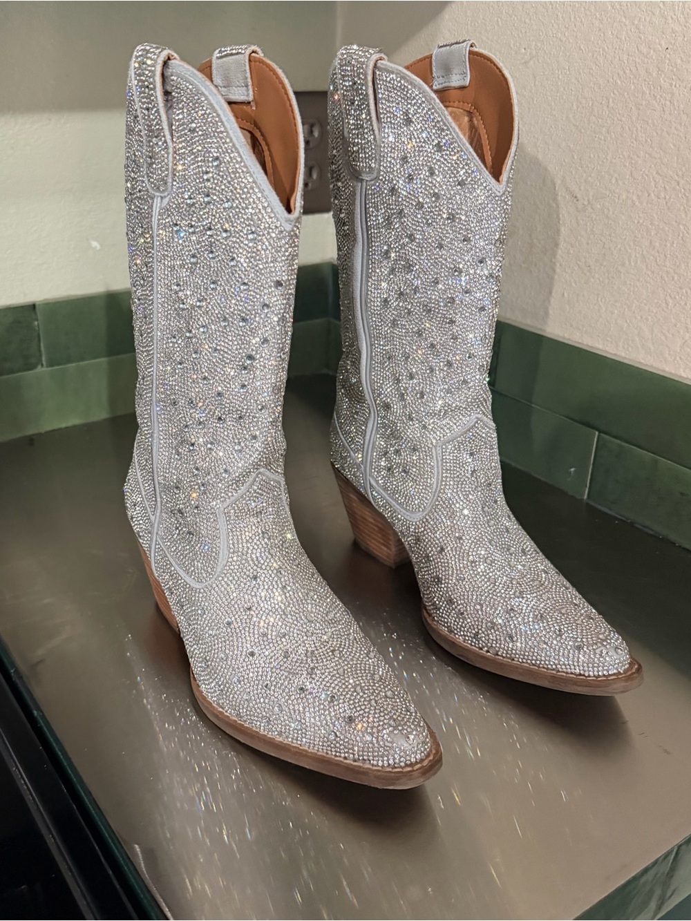 Dingo Sparkle Leather Boots